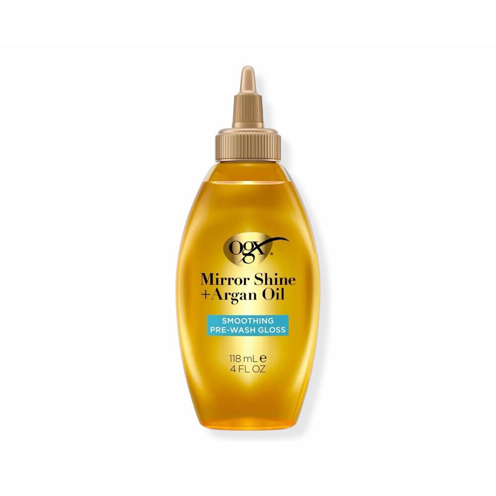 OGX Mirror Shine + Argan Oil Pre-Wash Gloss - 4 FL OZ - NEW!